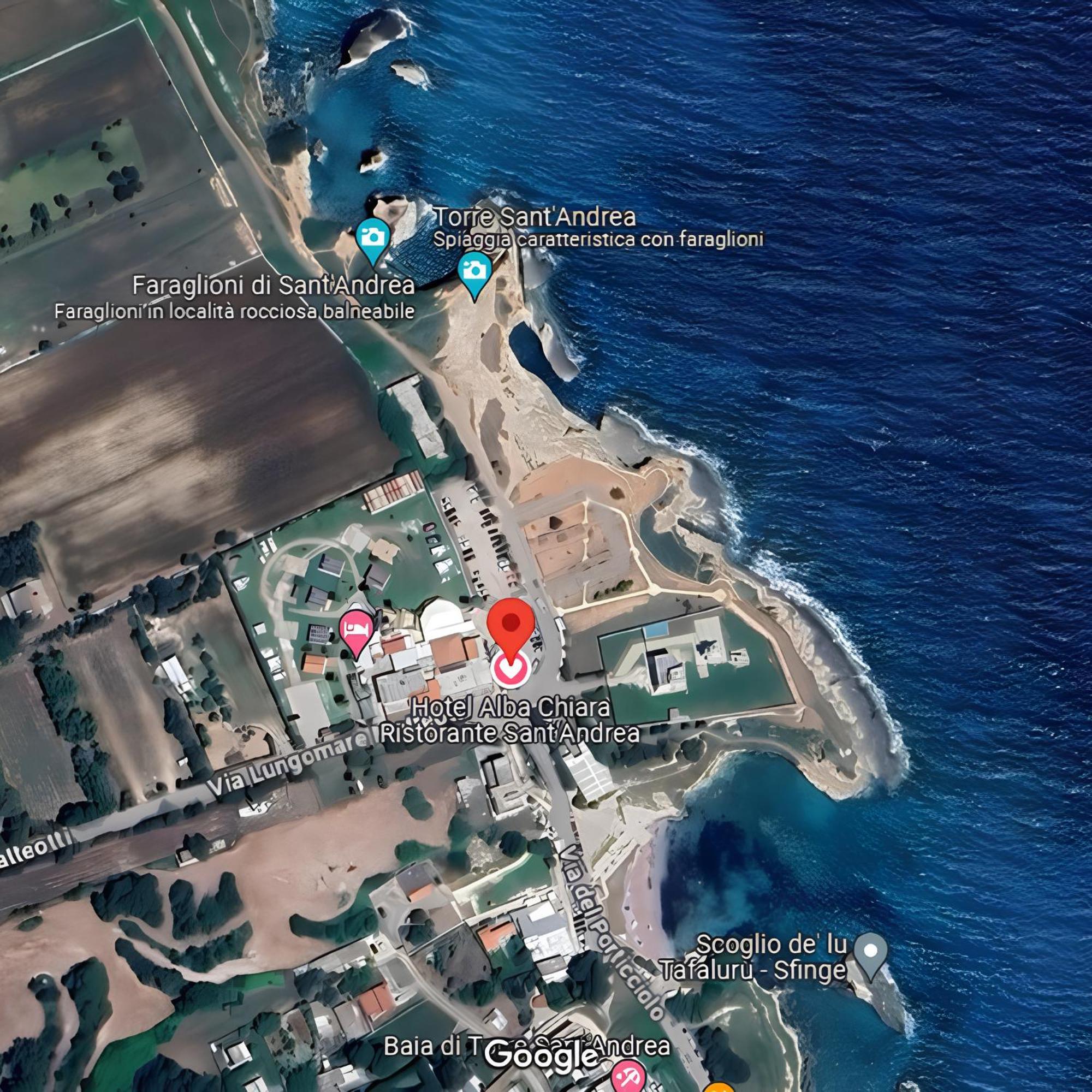 Hotel Alba Chiara Sant'Andrea Salento Экстерьер фото